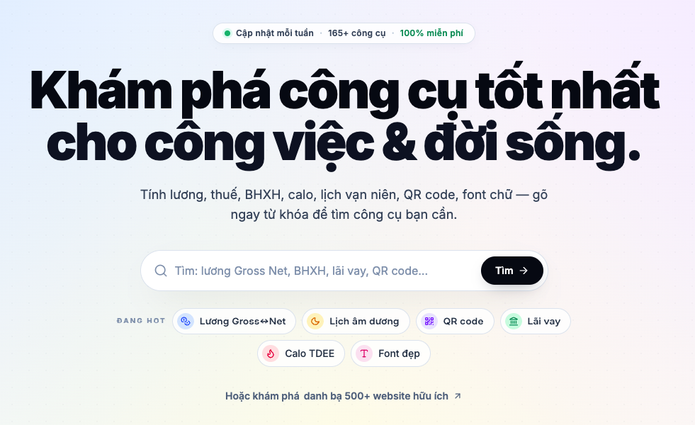 main.vn - Kiến thức, công cụ online hữu ích